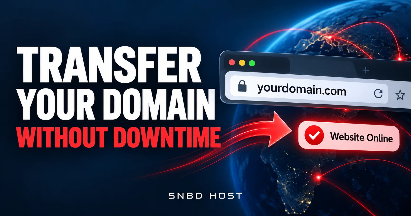 How to transfer your domain without downtime